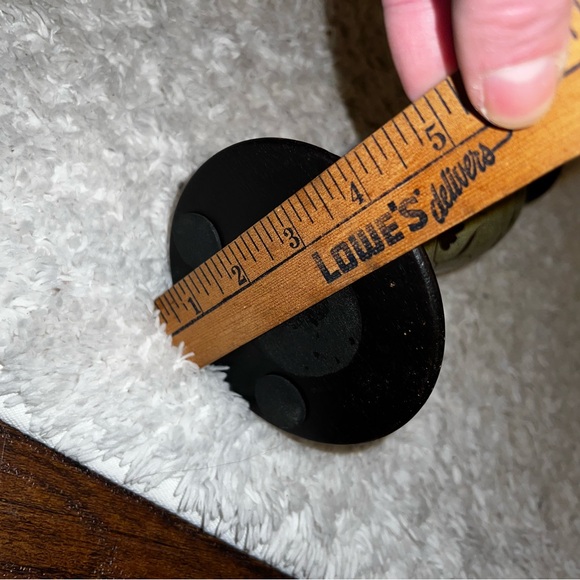 3/$15 Rustic Taper Candle Holder Painted Wooden - Picture 11 of 11